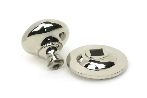 Click Here To Enlarge This Photo Of 52406 From The Anvil Polished Nickel Round Centre Door Knob