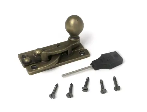 Click Here To Enlarge This Photo Of 52376 From The Anvil Burnished Brass Sash Hook Fastener