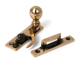 52375 From The Anvil Polished Bronze Sash Hook Fastener