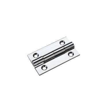 Click Here To Enlarge This Photo Of TDF100CP - Zoo Hardware Solid Drawn Brass Butt Hinges - 38 x 22 x 1&period;3mm Polished Chrome