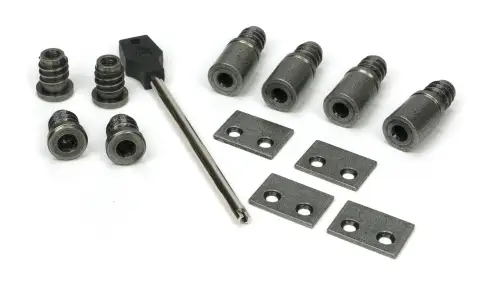 Click Here To Enlarge This Photo Of 52476 From The Anvil Pewter Secure Sash Stops &lpar;Pack of 4&rpar;