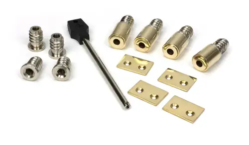Click Here To Enlarge This Photo Of 83938 From The Anvil Polished Brass Secure Sash Stops &lpar;Pack of 4&rpar;