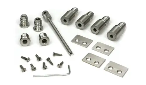 Click Here To Enlarge This Photo Of 52478 From The Anvil Satin Marine SS &lpar;316&rpar; Secure Sash Stops &lpar;Pack of 4&rpar;