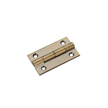 Click Here To Enlarge This Photo Of TDF100FB - Zoo Hardware Solid Drawn Brass Butt Hinges - 38 x 22 x 1&period;3mm Florentine Bronze