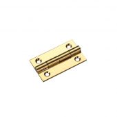 TDF100PB - Zoo Hardware Solid Drawn Brass Butt Hinges - 38 x 22 x 1&period;3mm Polished Brass