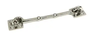 46314 From The Anvil Polished Nickel 6" Traditional Cabin Hook