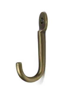 52234 From The Anvil Burnished Brass Traditional Coat Hook