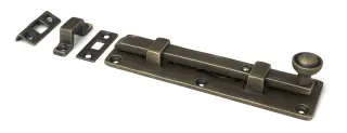 52460 From The Anvil Burnished Brass 6" Universal Bolt