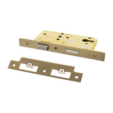 Click Here To Enlarge This Photo Of Atlantic - ALKDINES60HDMAB DIN Heavy Duty Euro Profile Sashlock 60mm Backset &lpar;72mm c&sol;c&rpar; - Matt Antique Brass
