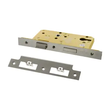 Click Here To Enlarge This Photo Of Atlantic - ALKDINES60HDMBN DIN Heavy Duty Euro Profile Sashlock 60mm Backset &lpar;72mm c&sol;c&rpar; - Matt Gun Metal