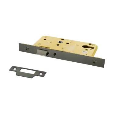Click Here To Enlarge This Photo Of Atlantic - ALKDINL60HDBN DIN Heavy Duty Latch 60mm Backset - Black Nickel