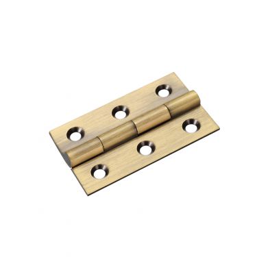 Click Here To Enlarge This Photo Of TDF105FB - Zoo Hardware Solid Drawn Brass Butt Hinges - 50 x 28 x 1&period;5mm Florentine Bronze
