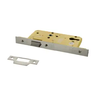 Atlantic - ALKDINRL60HDPC DIN &lpar;Radius&rpar; Heavy Duty Latch 60mm Backset - Polished Chrome