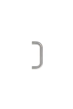 Click Here To Enlarge This Photo Of Eclipse 34535 150mm x 19mm D Shaped Pull Handle &lpar;M8 Brass Insert&rpar; - Satin Stainless Steel