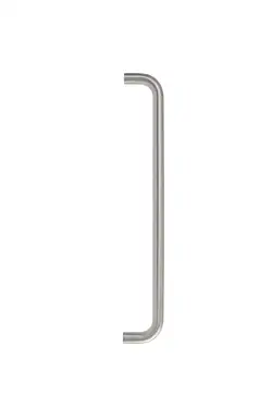 Click Here To Enlarge This Photo Of Eclipse 34538 425mm x 19mm D Shaped Pull Handle &lpar;M8 Brass Insert&rpar; - Satin Stainless Steel