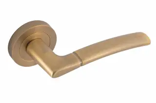 Eclipse 62158 Matt Antique Brass 'Tifosi' Lever on Round Rose Set &lpar;Freestyle Range&rpar;