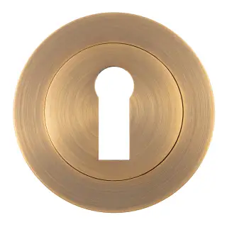 Eclipse 62461 Matt Antique Brass Standard Key Escutcheon &lpar;Freestyle Range&rpar;