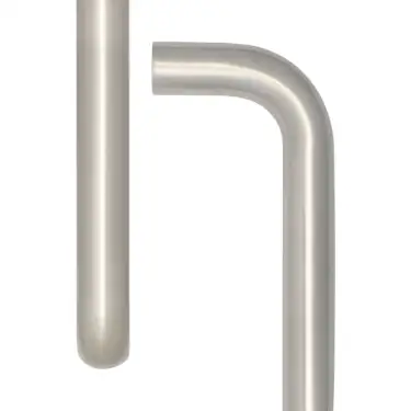 Click Here To Enlarge This Photo Of JSS319A Frelan Hardware Satin Stainless Steel &lpar;G201&rpar; 150mm x 19mm D Shape Pull Handle &lpar;Bolt Through&rpar;