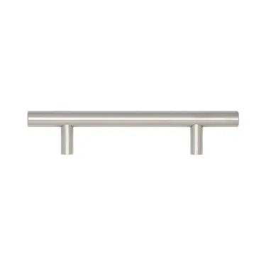 Click Here To Enlarge This Photo Of JSS114B Frelan Hardware Satin Stainless Steel T Bar Cabinet Handle 655mm x 12mm &lpar;595mm centres&rpar;