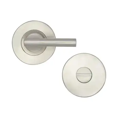 Click Here To Enlarge This Photo Of JSS255 Frelan Hardware Satin Stainless Steel &lpar;G201&rpar; Easy Turn & Release with Indicator 52x8mm
