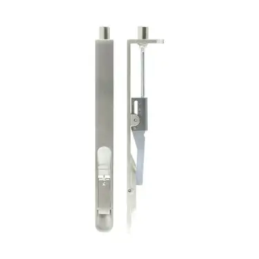 Click Here To Enlarge This Photo Of JSS51R Frelan Hardware Satin Stainless Steel Lever Action Flush Bolt &lpar;Radius Forend&rpar; 200mm x 20mm