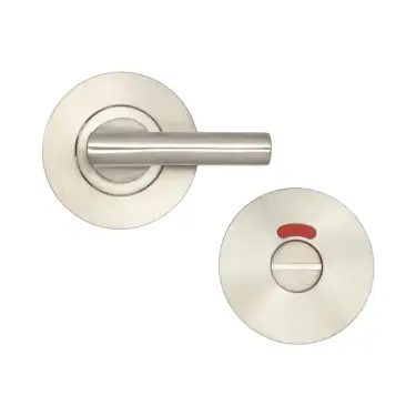 Click Here To Enlarge This Photo Of JSS354 Frelan Hardware Satin Stainless Steel &lpar;G304&rpar; Easy Turn & Release with Indicator 52x5mm