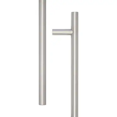 Click Here To Enlarge This Photo Of JSS222C Frelan Hardware Satin Stainless Steel &lpar;G304&rpar; 25mm Guardsman Pull Handle 750mm x 25mm x 650mm &lpar;Bolt Through&rpar;