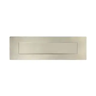 JSS3009 Frelan Hardware Satin Stainless Steel Letter Plate 330mm x 100mm