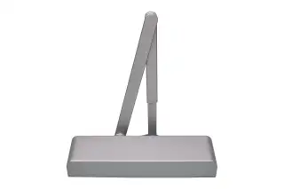 TS5&period;224VBC&period;SIL BOSS Door Controls EN&period;2-4 Silver Overhead Door Closer with Backcheck