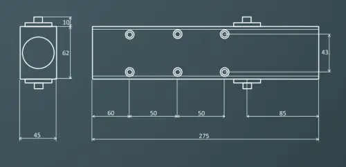 Click Here To Enlarge This Photo Of TS5&period;226BC&period;SSS BOSS Door Controls EN&period;2-6 Satin Stainless Steel Overhead Door Closer with Backcheck