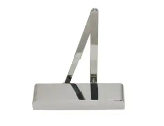 TS2&period;224&period;PSS BOSS Door Controls EN&period;2-4 Polished Stainless Steel Overhead Door Closer with Backcheck