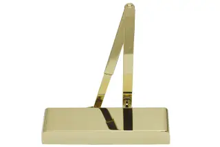 TS2&period;224&period;PB BOSS Door Controls EN&period;2-4 Polished Brass Overhead Door Closer with Backcheck