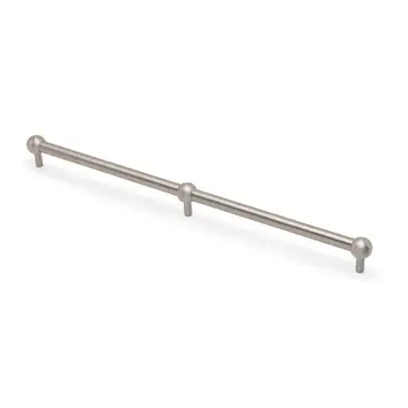 Click Here To Enlarge This Photo Of AW856-448-SN - Alexander & Wilks Plain Caesar Cabinet Pull 448mm c&sol;c - Satin Nickel