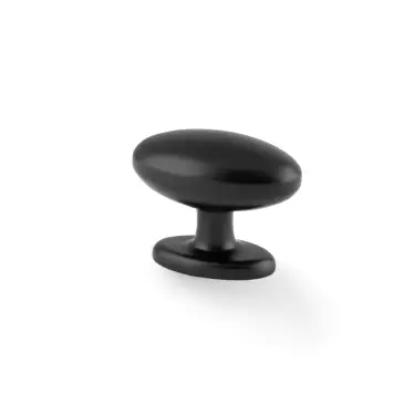 Click Here To Enlarge This Photo Of AW860-45-BL - Alexander & Wilks Ashbury Cabinet Knob 45mm - Black