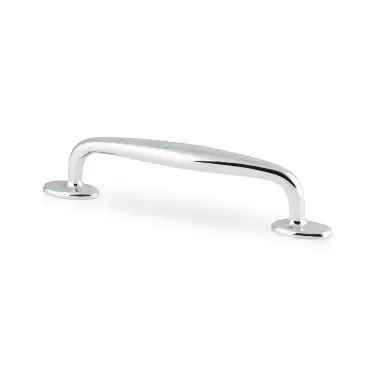 Click Here To Enlarge This Photo Of AW861-128-PC - Alexander & Wilks Ashbury Cabinet Pull 128mm c&sol;c - Polished Chrome
