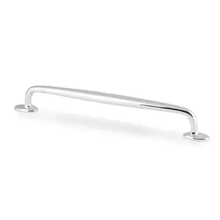AW861-224-PC - Alexander & Wilks Ashbury Cabinet Pull 224mm c&sol;c - Polished Chrome