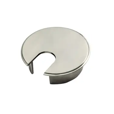 Click Here To Enlarge This Photo Of FTD855MB - Carlisle Brass Fingertip Design Heavy Pattern 62mm Cable Tidy 62mm &lpar;75 x 23mm&rpar; Matt Black