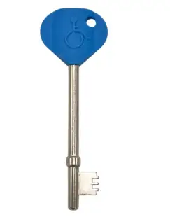 TSSNKSKEYB - TSS NKS &lpar;Radar&rpar; Disabled Bathroom Key - Blue