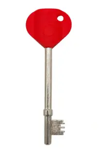 TSSNKSKEYR - TSS NKS &lpar;Radar&rpar; Disabled Bathroom Key - Red