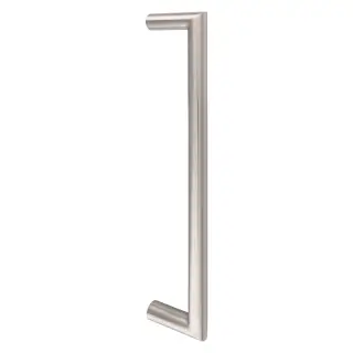 CSM1300SSS - Carlisle Brass Eurospec 300mm c&sol;c x 19mm dia Mitred Pull Handle &lpar;Bolt Fixing&rpar; - Satin Stainless Steel