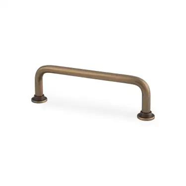 Click Here To Enlarge This Photo Of AW811-96-AB - Alexander & Wilks Scandi Pull Handle 96mm c&sol;c - Antique Brass
