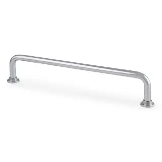 AW811-160-PC - Alexander & Wilks Scandi Pull Handle 160mm c&sol;c - Polished Chrome