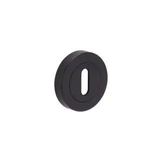 H2151BM - Hunta Standard Keyhole Escutcheon Matt Black