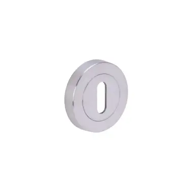 Click Here To Enlarge This Photo Of H2151SCP - Hunta Standard Keyhole Escutcheon Satin Chrome