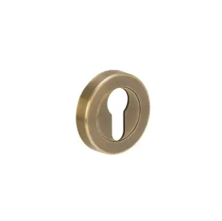 H2152ABR - Hunta Euro Profile Escutcheon Antique Bronze