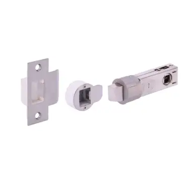 Click Here To Enlarge This Photo Of H1302SNP - Hunta Satin Nickel 76mm Bullet Latch