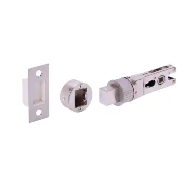 Click Here To Enlarge This Photo Of H1304SNP - Hunta Satin Nickel 76mm Bullet Deadbolt