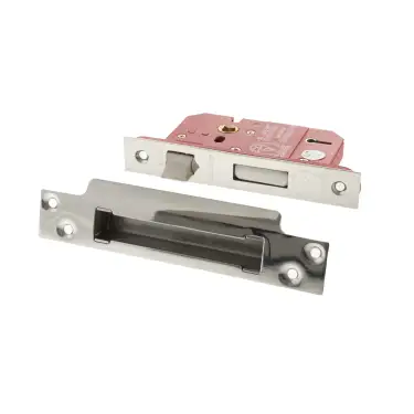 Click Here To Enlarge This Photo Of Atlantic - ALKSASH5LK3PN British Standard 5 Lever Key Sashlock 3" - Polished Nickel