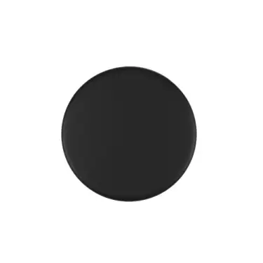 Click Here To Enlarge This Photo Of ZCS2000G36PCB Zoo Hardware Blank Escutcheon - 53mm x 6mm &lpar;Grade 201&rpar; Powder Coated Black