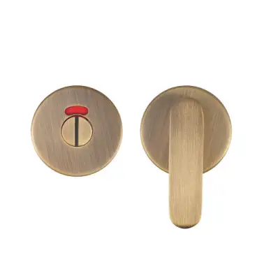 Click Here To Enlarge This Photo Of ZCS2008IG3AB Zoo Hardware Accessible Peanut Thumbturn and Release with Indicator - 52mm x 8mm &lpar;Grade 201&rpar; Antique Brass